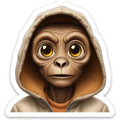 E.T. the Extra-Terrestrial sticker