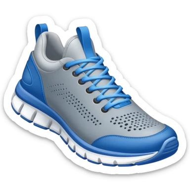 Tiburon con zapatos azules sticker