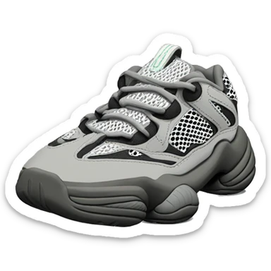 yeezy 500 granite sticker