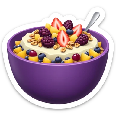 Açai bowl sticker