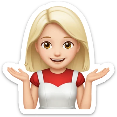 The girl is waiting for her boyfriend from the army  sticker