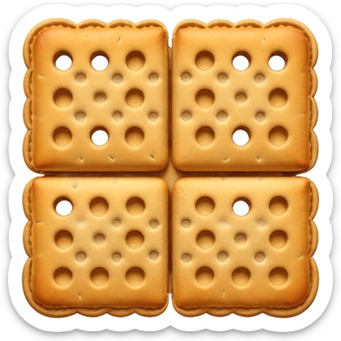 un crackers aux graines sticker