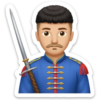 Ukrainian Cossack sticker