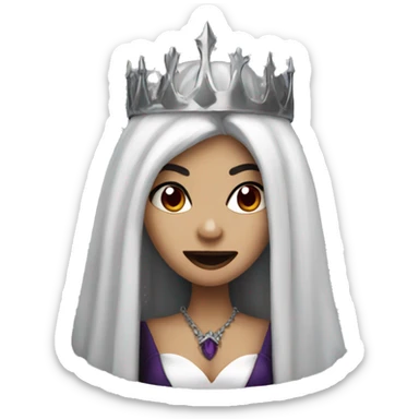 vampire queen sticker