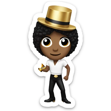 michael jackson carrying grammy  sticker