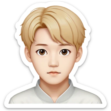 Baekhyun from korean group exo sticker