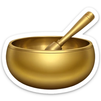 tibetan bowl sticker