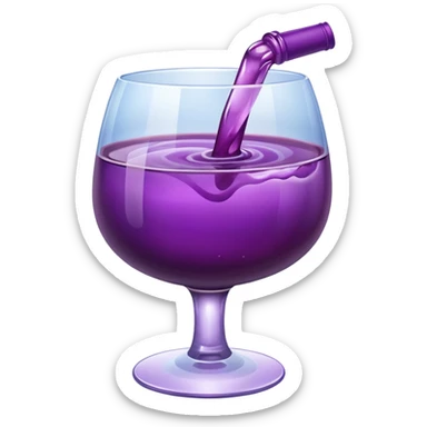 grape juice sticker