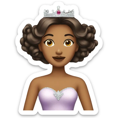 MISS CROWN sticker
