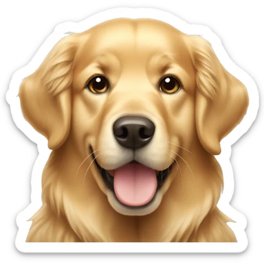 Golden retriever  sticker