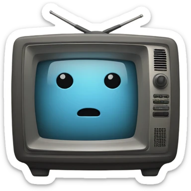 Television with no signal sticker