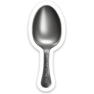 antique spoon  sticker
