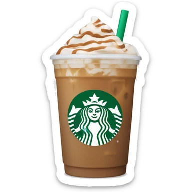 starbucks iced chai latte sticker