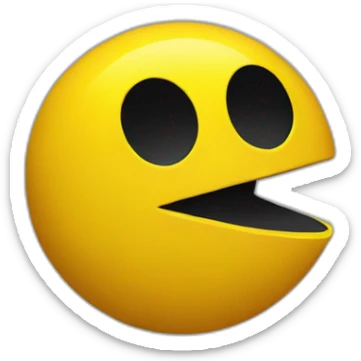 pacman sticker