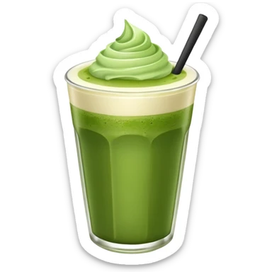 Matcha stuff sticker