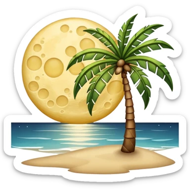Palmetto Moon sticker