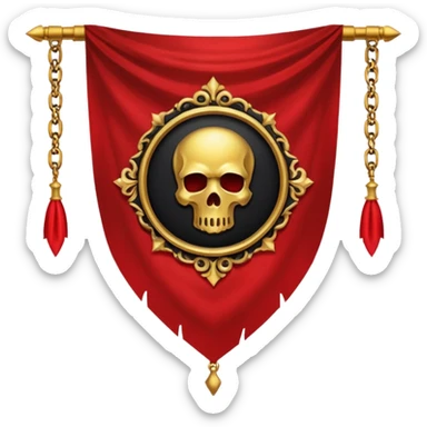 war banner sticker