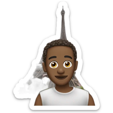 niggas in paris sticker