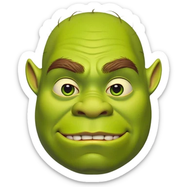 Shrek sticker
