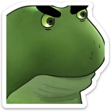 pretty brunette  sticker