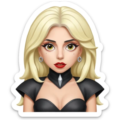 Lady Gaga mayhem outfit  sticker