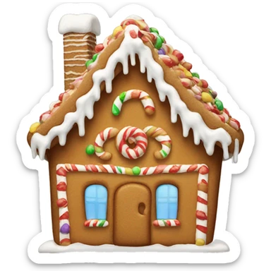 Gingerbread house  sticker