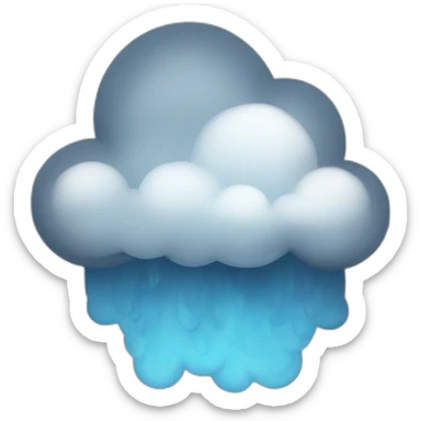 cloudrain sticker