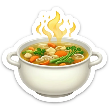 Broth, Soup. sticker