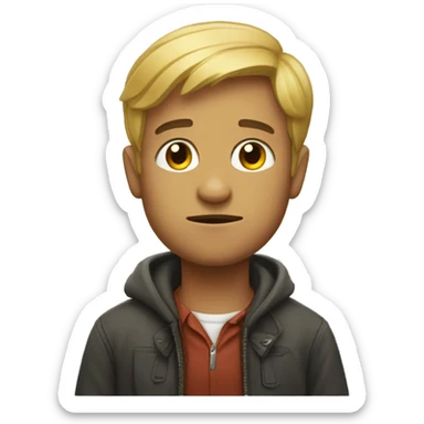 emoji qui pense au Portugal sticker