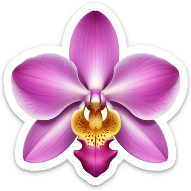 Orchidée sticker