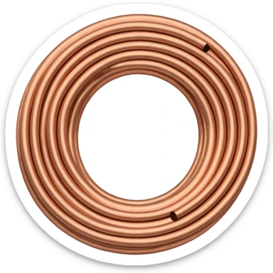 copper wire sticker