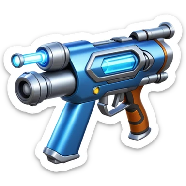 Ratchet and Clank laser gun sticker