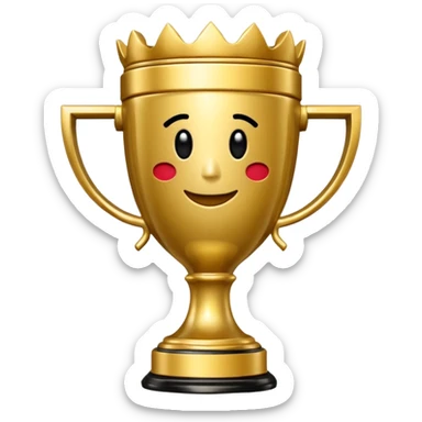 Faça um emoji da taça da Libertadores sticker