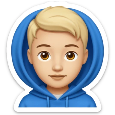 Verified designer blue sticker