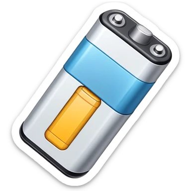 Low baterry 🪫 sticker