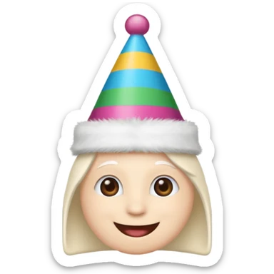 An emoji that is among us related sticker