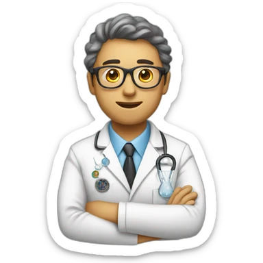 Un scientifique sticker