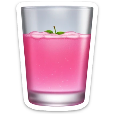 Pink love Drink  sticker