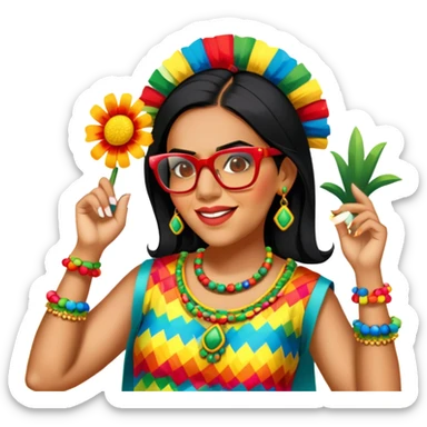 Joyful Reveler sticker