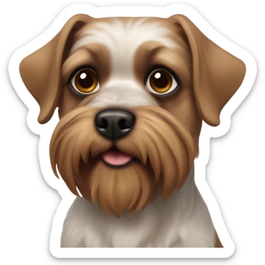 Brussel griffon dog sticker