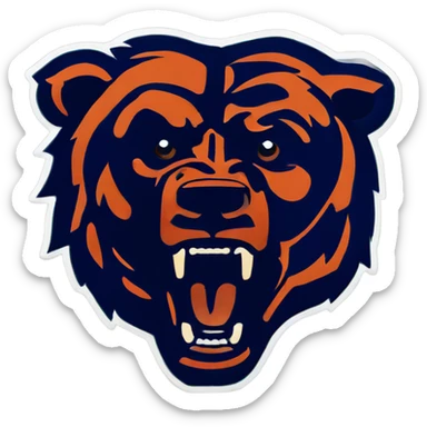 Chicago Bears Logo sticker