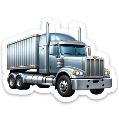 18 wheeler sticker