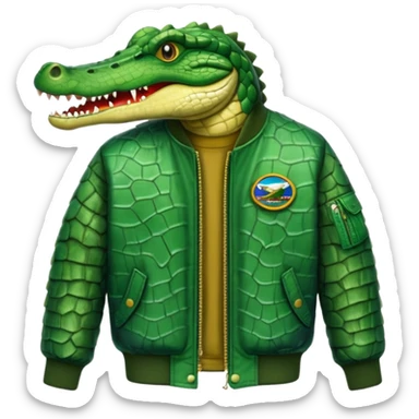 cocodrilo bombardero sticker