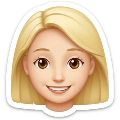 Thinking Of You cute Relationship face  sticker