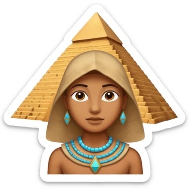 Pyramides sticker