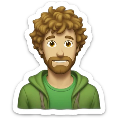 Shaggy Rogers sticker