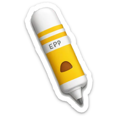 epi pen sticker