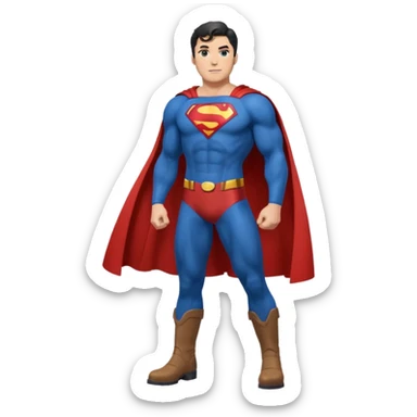 super man full body sticker