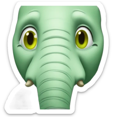film The Green Elephant sticker