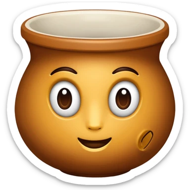 vaso sem flores sticker